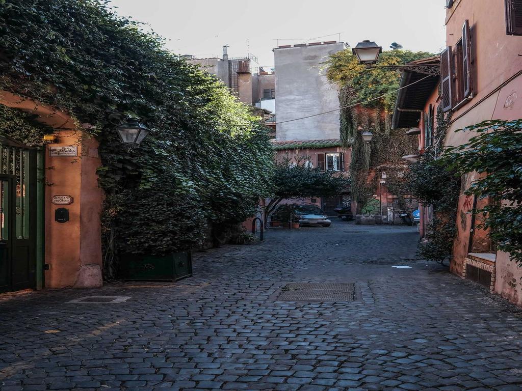 Ancient Trastevere Vespa Loft Leilighet Roma Eksteriør bilde